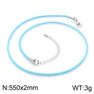 Plastic Necklace - KN197961-Z