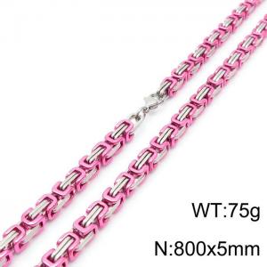 Stainless Steel Necklace - KN198217-Z