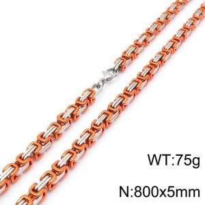 Stainless Steel Necklace - KN198225-Z