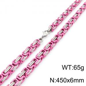 Stainless Steel Necklace - KN198266-Z