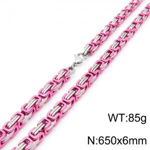 Stainless Steel Necklace - KN198270-Z
