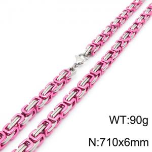 Stainless Steel Necklace - KN198271-Z