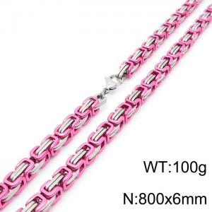 Stainless Steel Necklace - KN198273-Z