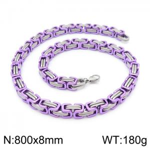 Stainless Steel Necklace - KN198305-Z