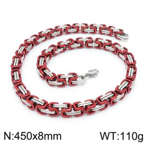 Stainless Steel Necklace - KN198306-Z