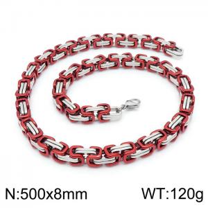 Stainless Steel Necklace - KN198307-Z
