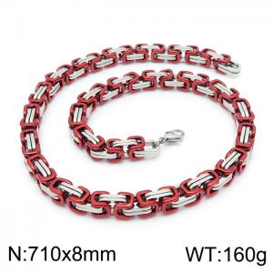 Stainless Steel Necklace - KN198311-Z