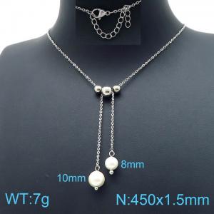 Stainless Steel Necklace - KN198921-Z