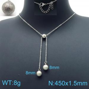 Stainless Steel Necklace - KN198924-Z