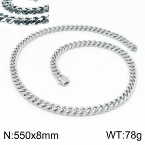 Stainless Steel Necklace - KN199220-Z