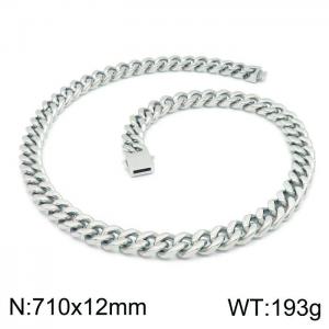 Stainless Steel Necklace - KN199255-Z
