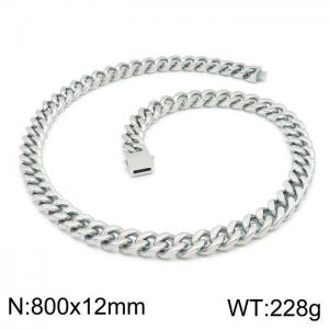 Stainless Steel Necklace - KN199257-Z