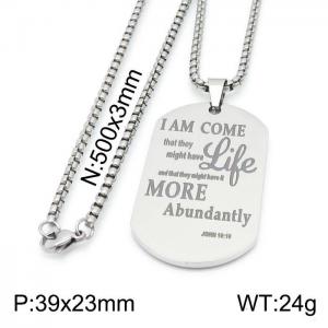 Stainless Steel Necklace - KN199711-Z