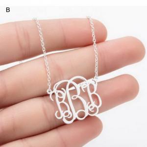 Stainless Steel Necklace - KN199855-WGNF