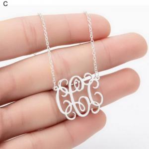 Stainless Steel Necklace - KN199858-WGNF