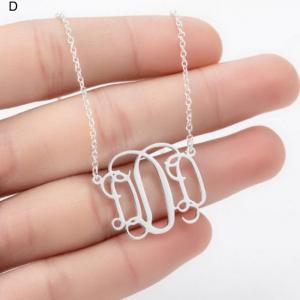 Stainless Steel Necklace - KN199860-WGNF
