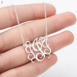 Stainless Steel Necklace - KN199870-WGNF
