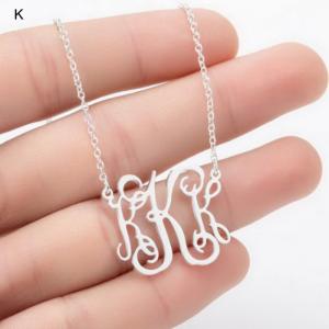 Stainless Steel Necklace - KN199874-WGNF