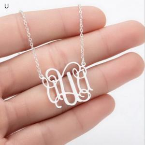 Stainless Steel Necklace - KN199894-WGNF-