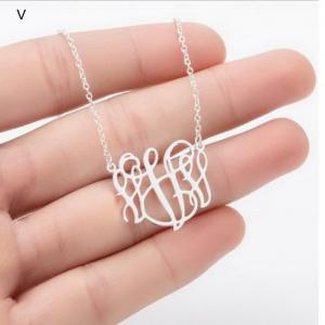 Stainless Steel Necklace - KN199896-WGNF