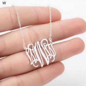 Stainless Steel Necklace - KN199898-WGNF