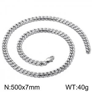 Stainless Steel Necklace - KN200437-Z
