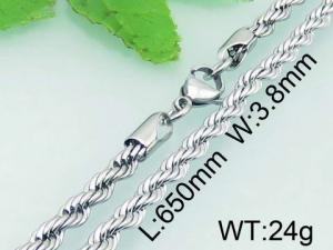 Stainless Steel Necklace - KN20046-YT