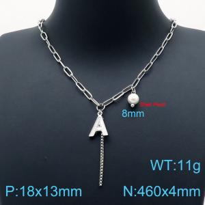 Stainless Steel Necklace - KN200485-Z
