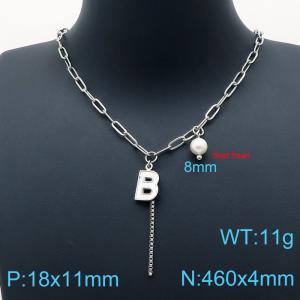 Stainless Steel Necklace - KN200486-Z