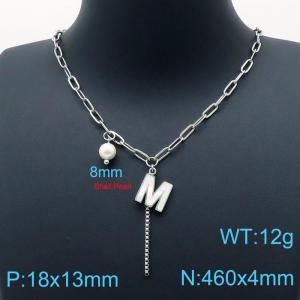Stainless Steel Necklace - KN200497-Z