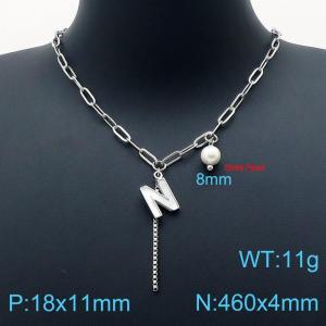 Stainless Steel Necklace - KN200498-Z