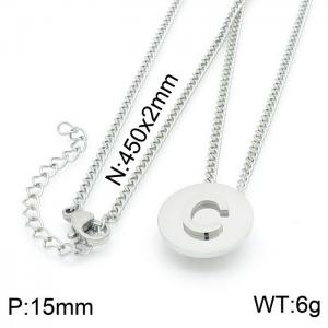 Stainless Steel Necklace - KN200810-K
