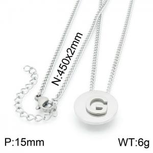 Stainless Steel Necklace - KN200814-K