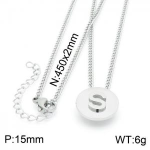 Stainless Steel Necklace - KN200826-K