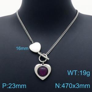 Stainless Steel Necklace - KN201157-Z