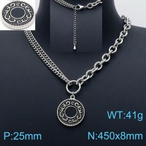 Stainless Steel Necklace - KN201194-Z