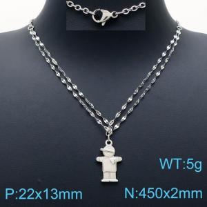 Stainless Steel Necklace - KN201527-Z