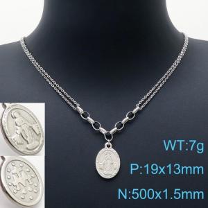 Stainless Steel Necklace - KN201543-Z