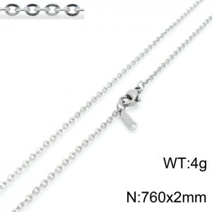 Stainless Steel Necklace - KN201688-Z