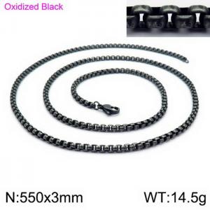 Stainless Steel Necklace - KN201740-K