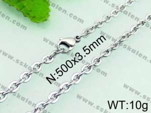 Stainless Steel Necklace - KN20177-Z