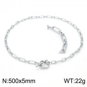 Stainless Steel Necklace - KN202043-Z