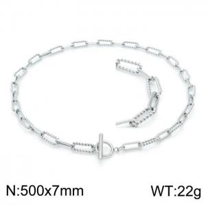Stainless Steel Necklace - KN202059-Z