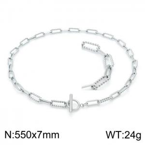 Stainless Steel Necklace - KN202060-Z