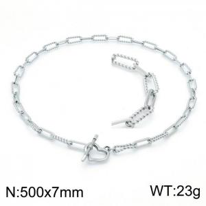 Stainless Steel Necklace - KN202067-Z