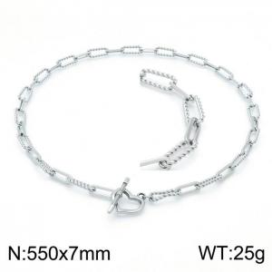 Stainless Steel Necklace - KN202068-Z