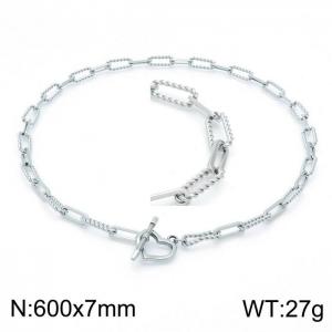 Stainless Steel Necklace - KN202069-Z
