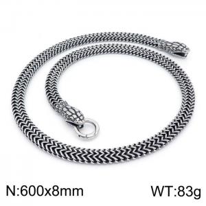 Stainless Steel Necklace - KN202158-KJX