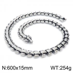Stainless Steel Necklace - KN202159-KJX