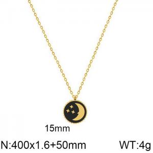 SS Gold-Plating Necklace - KN202244-WGML